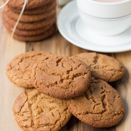 Traditional Ginger Nut Biscuits