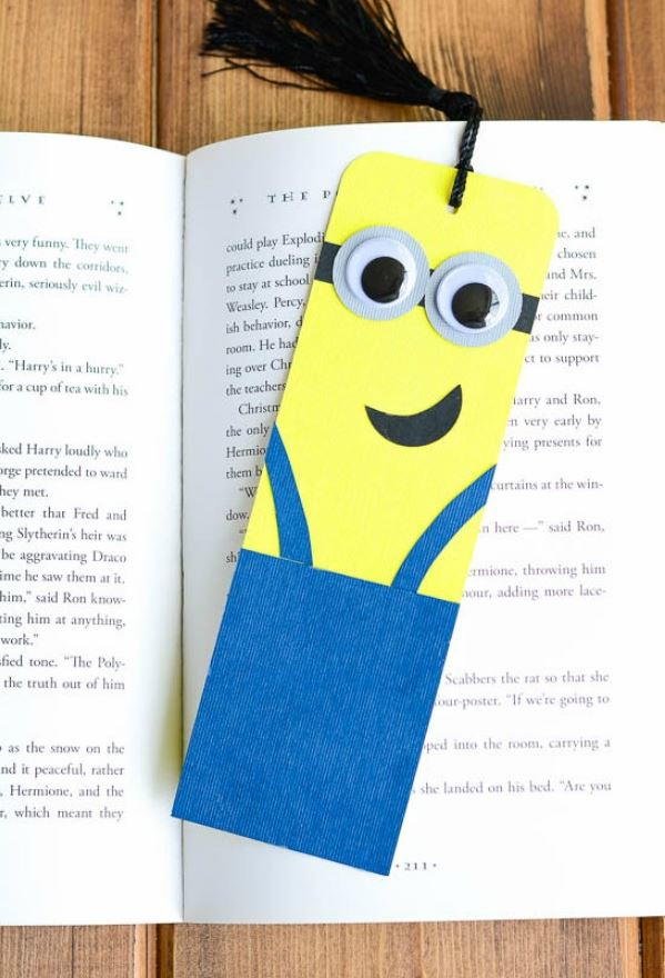 minion-crafts-diy-bookmark-allfreepapercrafts