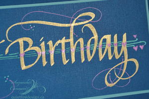 Glowing Happy Birthday Card | FaveCrafts.com