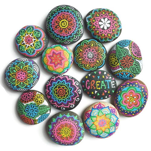 Terrific Doodle Rocks | AllFreeKidsCrafts.com