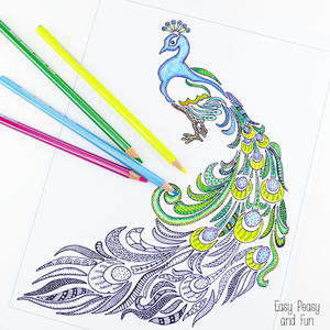 Check Out The Image On GelWriter Instagram Page Get Inspired By All Materials You Can Use To Color In Adult Coloring Pages