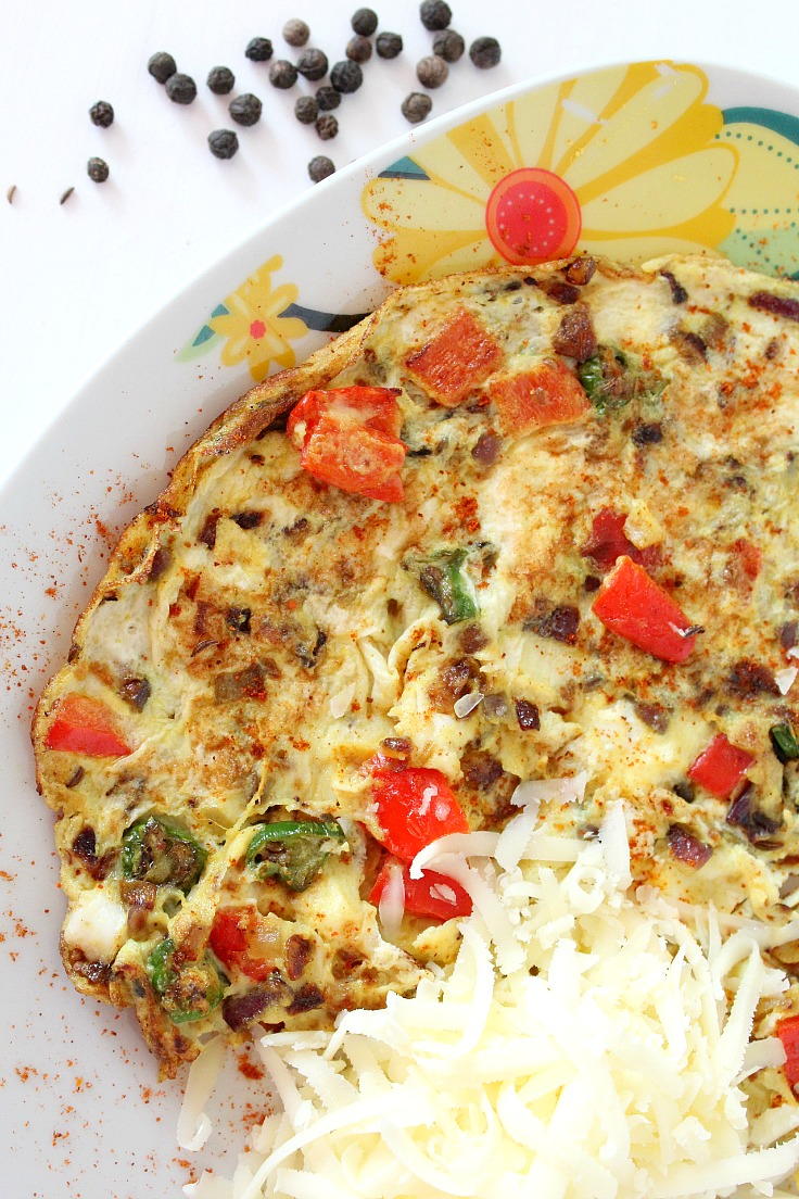 Flavorful Indian Spiced Omelette