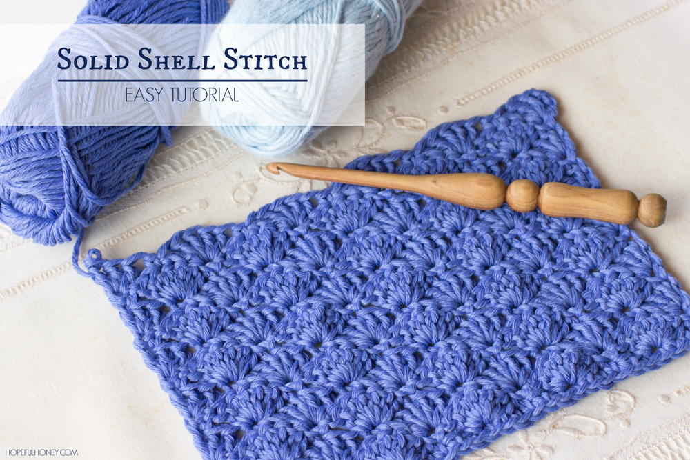 How To Crochet The Solid Shell Stitch AllFreeCrochet how-to-crochet-the-solid-shell-stitch-allfreecrochet