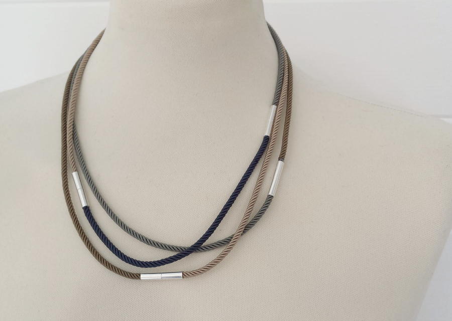 Multiway Silk Cord Necklace