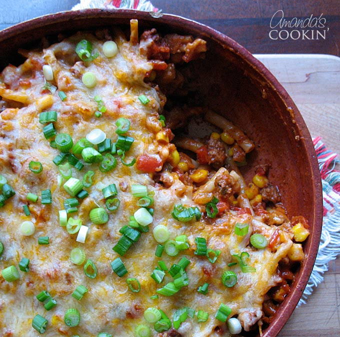 Southwest Ground Beef Casserole | AllFreeCasseroleRecipes.com