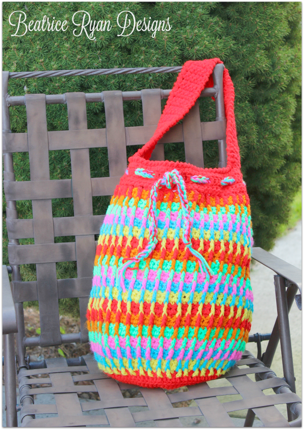 Rainbow Dash Tote Bag AllFreeCrochet.com