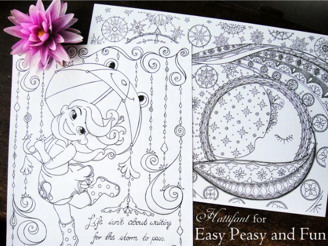 Coloring Pages for the Soul | FaveCrafts.com