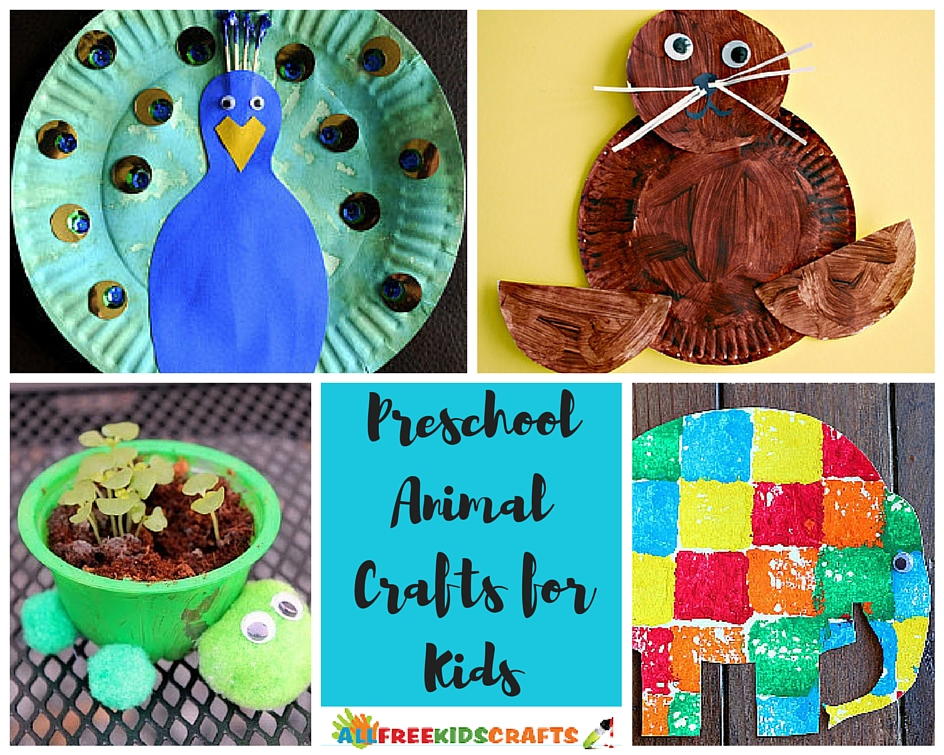 100+ Preschool Animal Crafts and More | AllFreeKidsCrafts.com