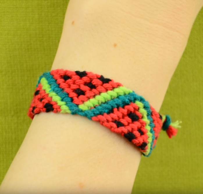 Watermelon friendship bracelet pattern Clearance