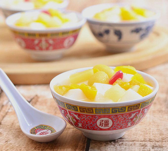 How to make Almond jello