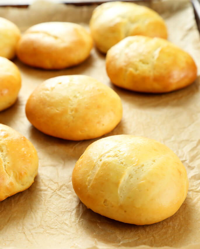 No-Rise Gluten Free Yeast Rolls | FaveGlutenFreeRecipes.com