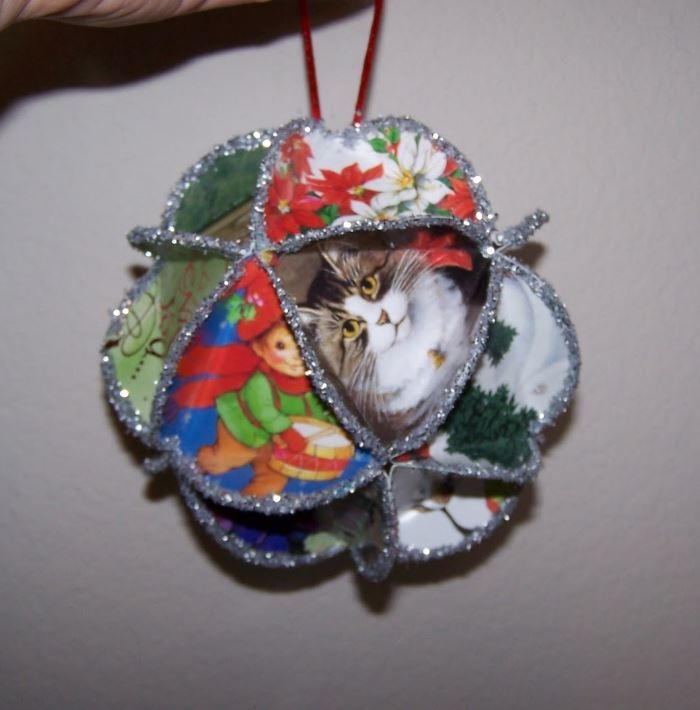 Lovely 99 Paper Ornament Photo Card Lovely 99 Paper Ornament Photo Card