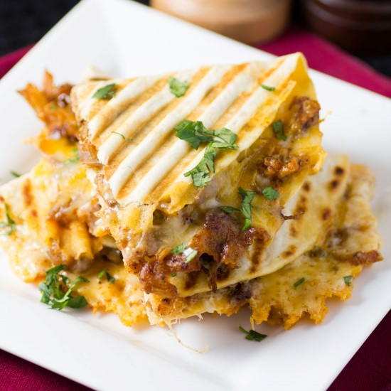 Crispy Chicken Cheesy Gringa Recipe