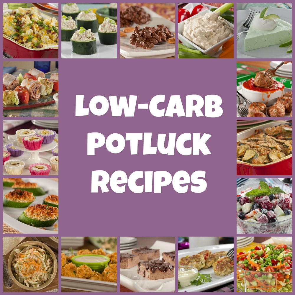 healthy potluck recipes: 44 low-carb potluck recipes