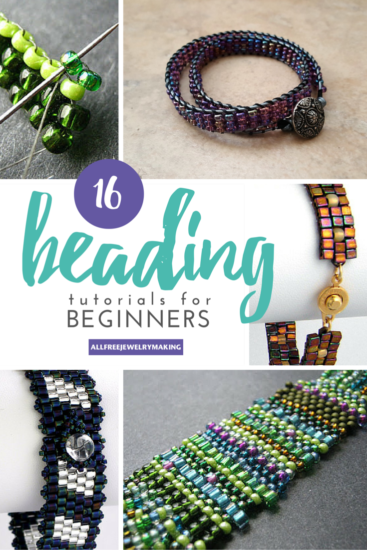 Beginner Beading Tutorials: How to Peyote Stitch, Brick Stitch, Square