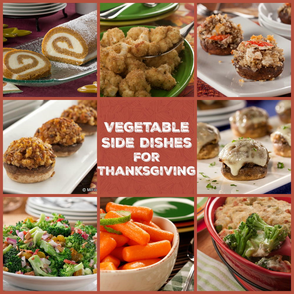 100+ Vegetable Side Dishes for Thanksgiving | MrFood.com