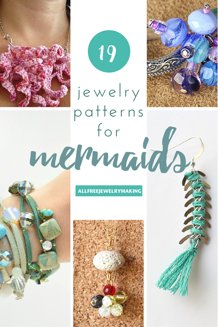 DIY Beach Jewelry: 19 Patterns for Mermaids | AllFreeJewelryMaking.com