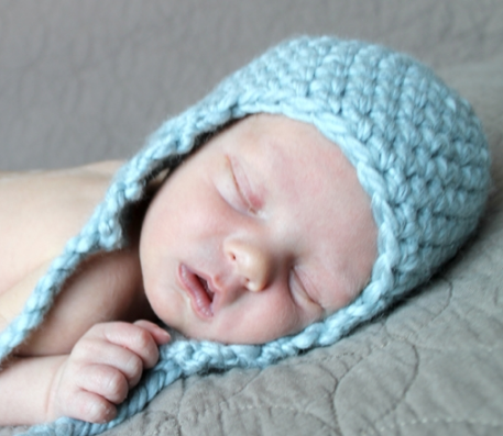 Classic Earflaps Crochet Baby Hat | AllFreeCrochet.com