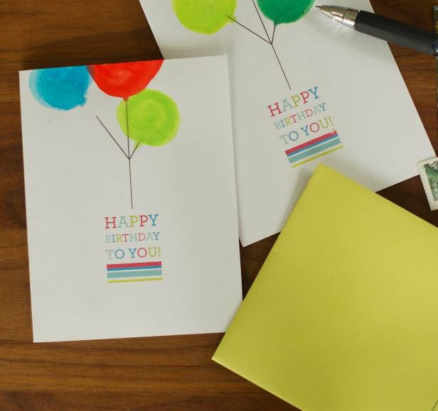 Happy Birthday Printable Cards | AllFreePaperCrafts.com