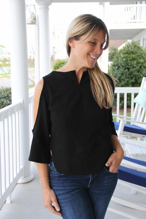 Open Shoulder Blouse Tutorial Open Shoulder Blouse Tutorial