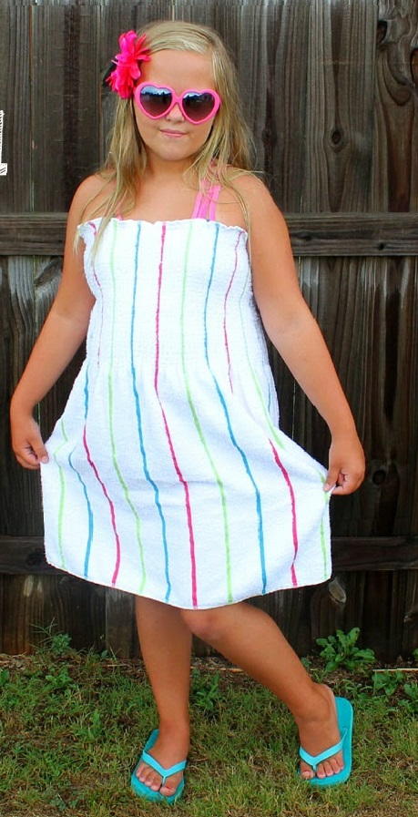 Beach Towel Dress Tutorial  AllFreeSewing.com