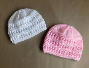 Two Baby Hat Knitting Patterns