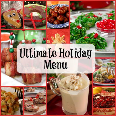 ultimate holiday menu 350 recipes for christmas dinner holiday holiday menu
