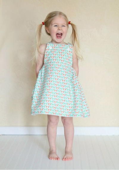 One-Yard Sydney Dress Pattern | AllFreeSewing.com