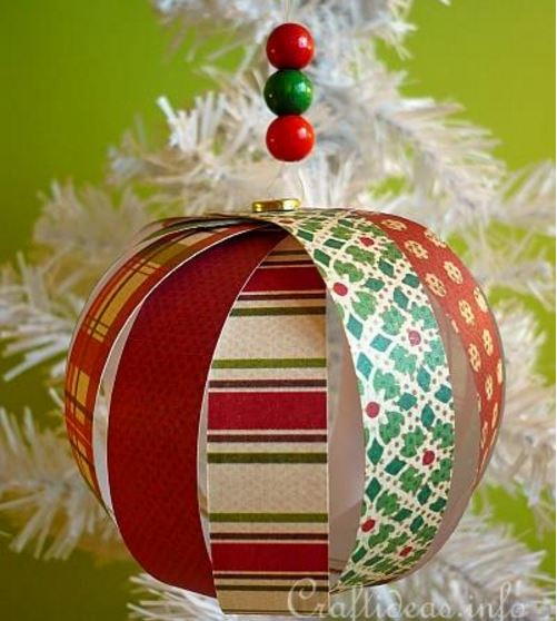 Angel christmas crafts craft poinsettia angels ornaments projects little allfreechristmascrafts diy holiday favorites decorations silk idea fun poinsetta tropical easy Paper Strip Sphere Christmas Ornament Crafts | AllFreeChristmasCrafts.com