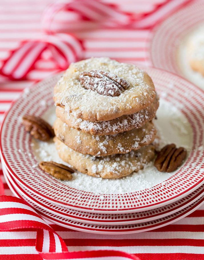 Coconut Pecan Christmas Cookies
