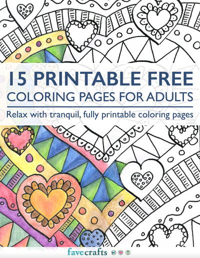 Free Coloring Book Pages for Adults