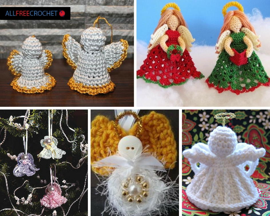 30 Free Crochet Angel Patterns + Crochet Angel Wings | AllFreeCrochet.com