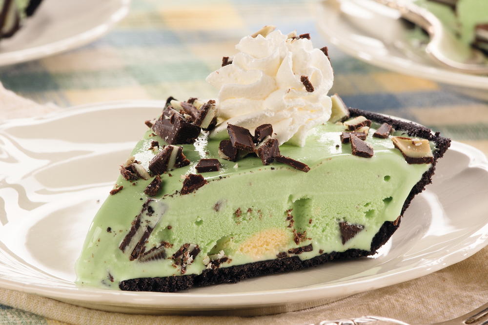 Minty Ice Cream Pie