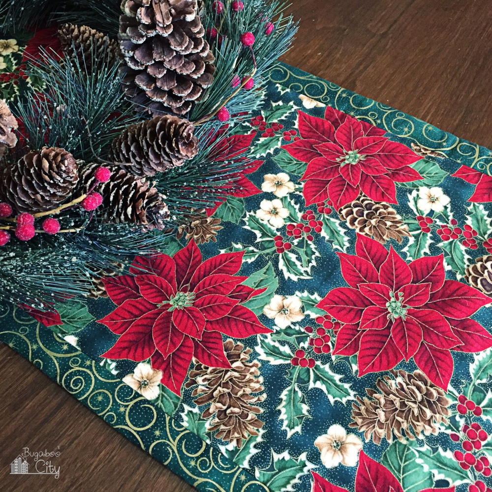 Festive Christmas Table Runner | AllFreeHolidayCrafts.com