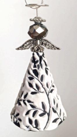 Elegant Angel Christmas Ornament Elegant Angel Christmas Ornament