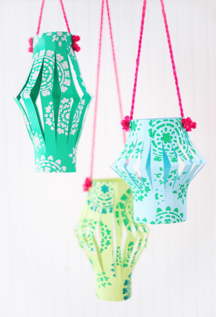 Quick and Easy Chinese Paper Lanterns Craft | AllFreeKidsCrafts.com