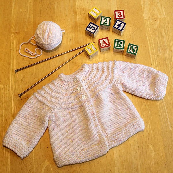 free easy knit sweater patterns for baby girl