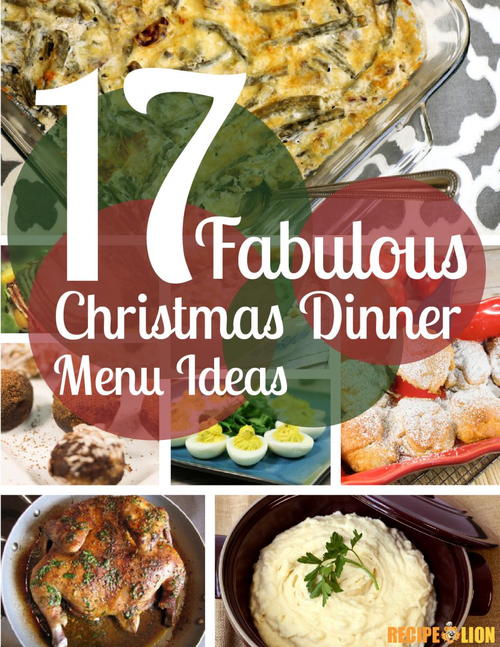 17 Fabulous Christmas Dinner Menu Ideas Free eCookbook ...