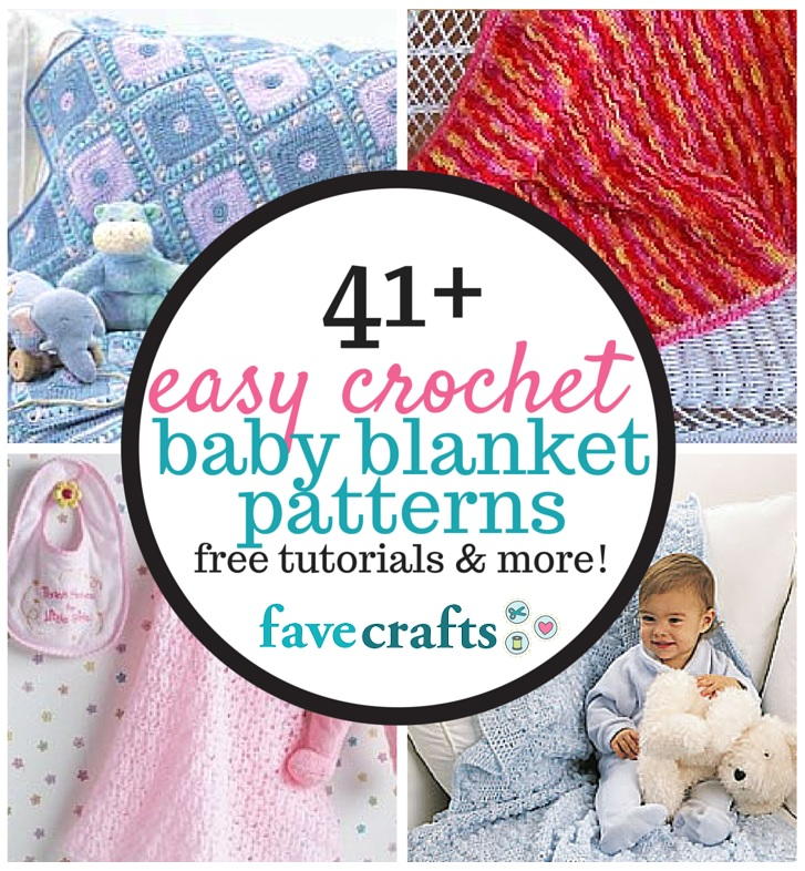 Download 41 Easy Crochet Baby Blanket Patterns | FaveCrafts.com