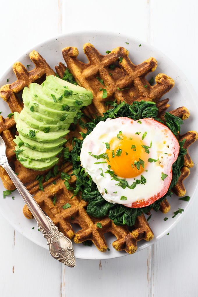 Healthy Sweet Potato Waffles | FaveHealthyRecipes.com