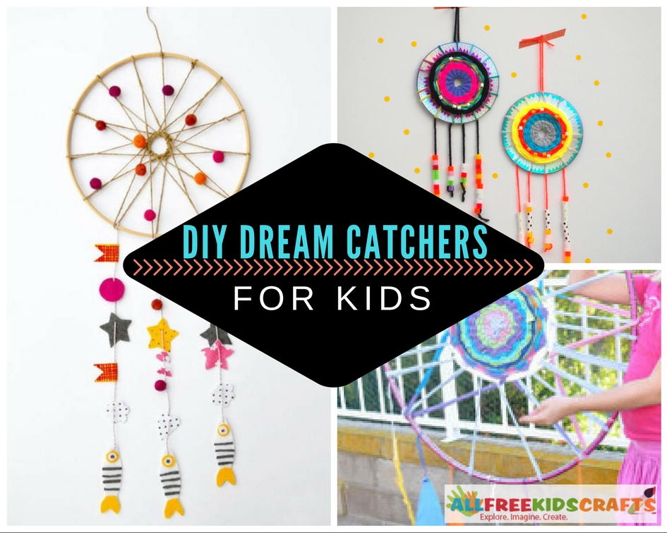 7 Colorful DIY Dream Catchers for Kids | AllFreeKidsCrafts.com