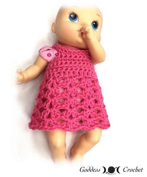 Baby Doll Dress Allfreecrochet Com