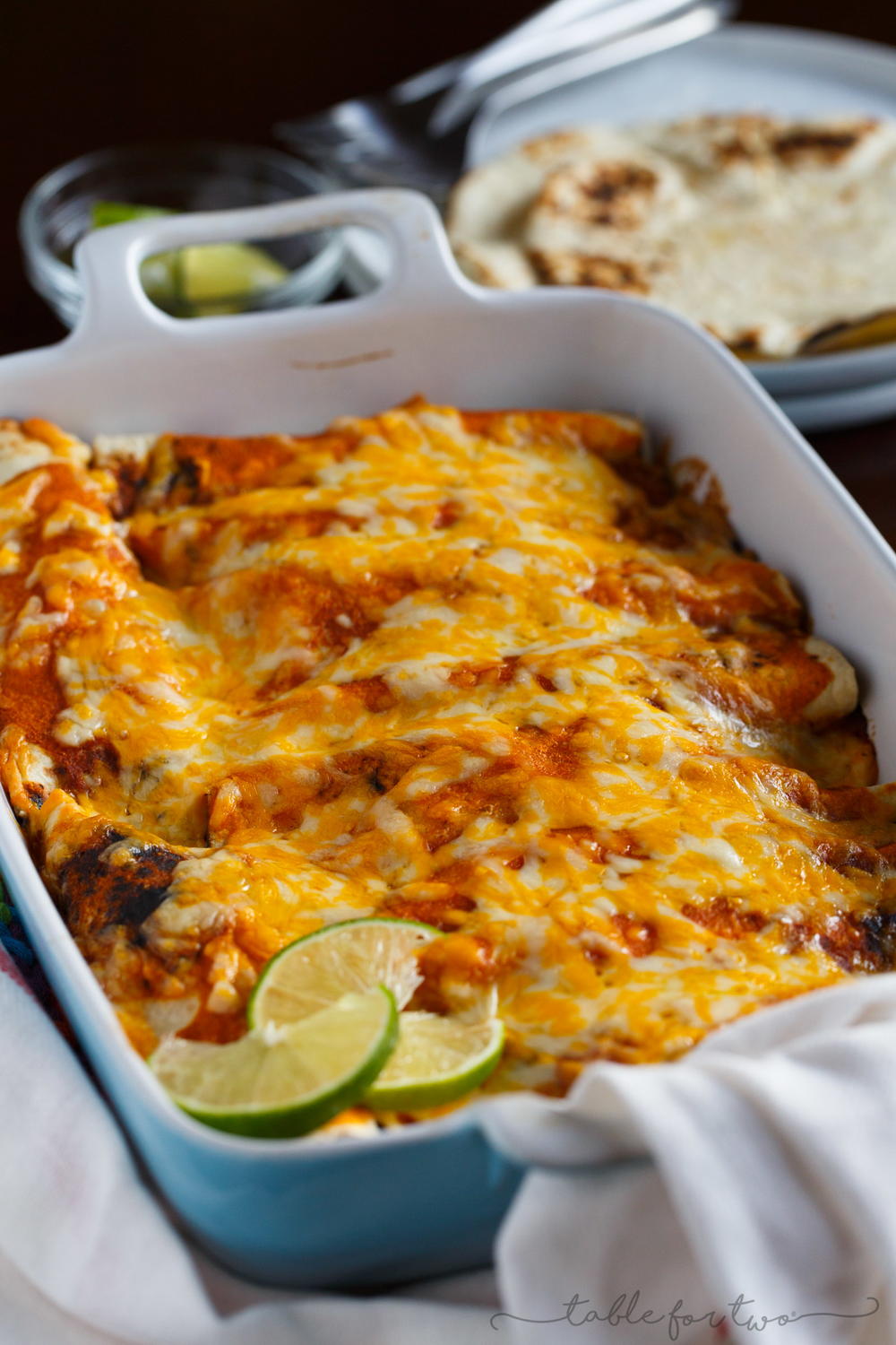 ScratchMade Chicken Enchiladas