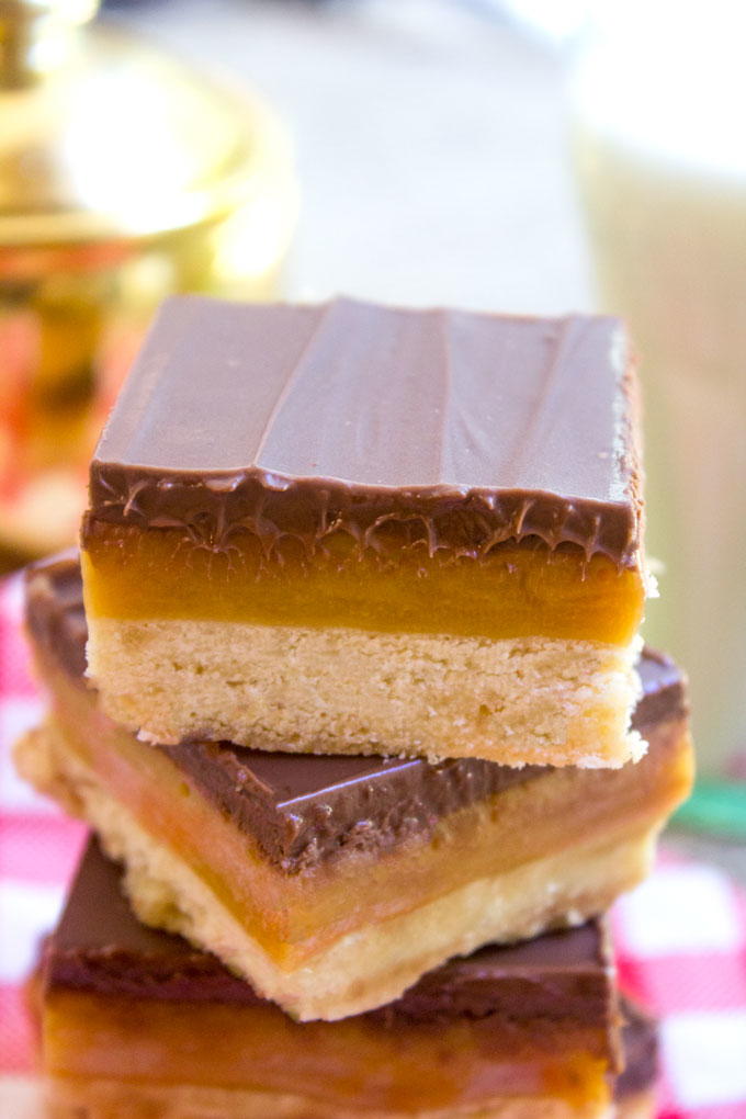 Homemade Twix Bars | TheBestDessertRecipes.com