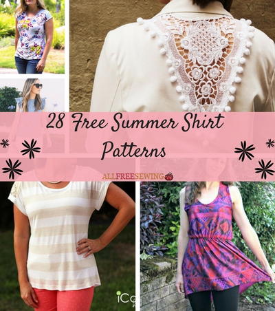 28 Free Summer Shirt Patterns | AllFreeSewing.com