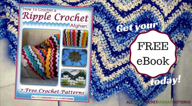 How To Crochet a Ripple Crochet Afghan: 7 Free Crochet Patterns free ...