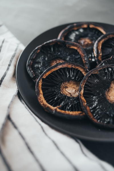 Roasted or Grilled Portobello Caps