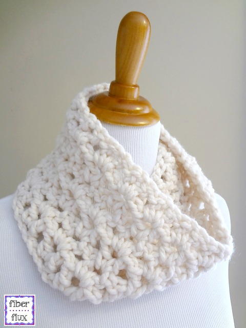 Lightning Fast Crocheted Cowl | AllFreeCrochet.com