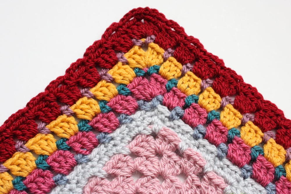 How To Crochet Border On Granny Square