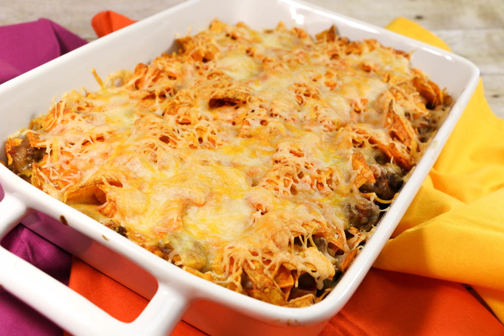 Doritos Casserole with Ground Beef  Doritos Casserole with Ground Beef